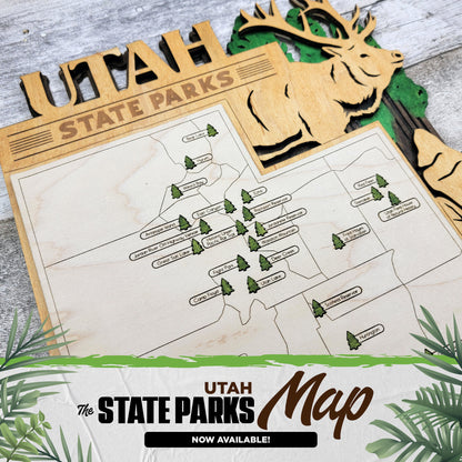 Utah State Park Map