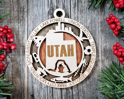 Utah State Ornament (46)
