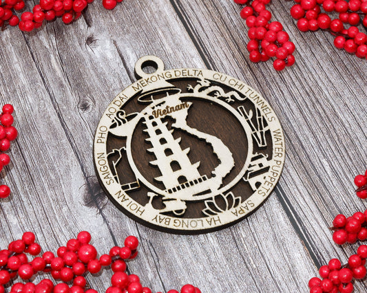 Viet Nam Ornament