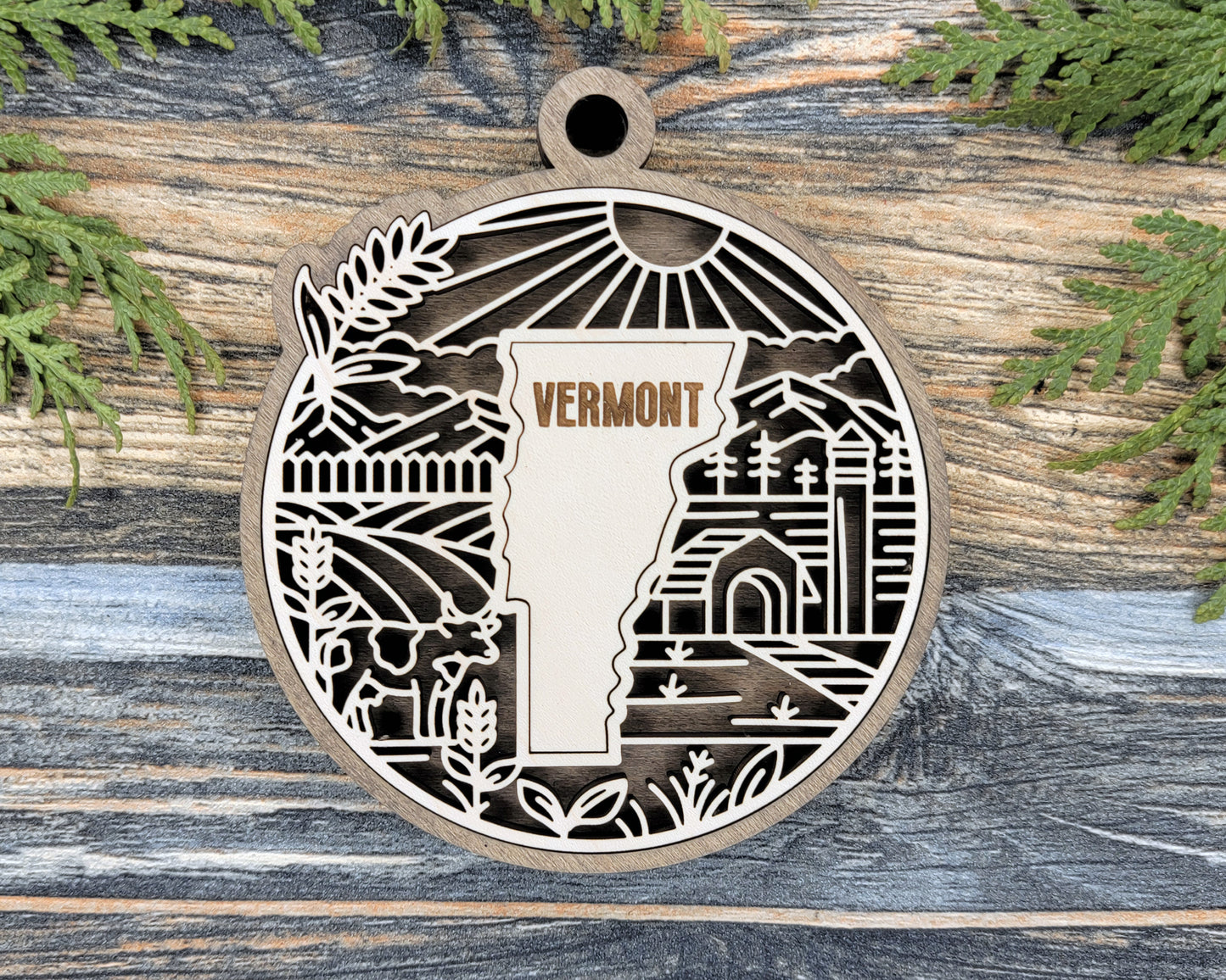 Vermont State Heritage Ornament