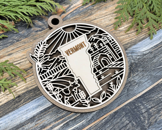 Vermont State Heritage Ornament