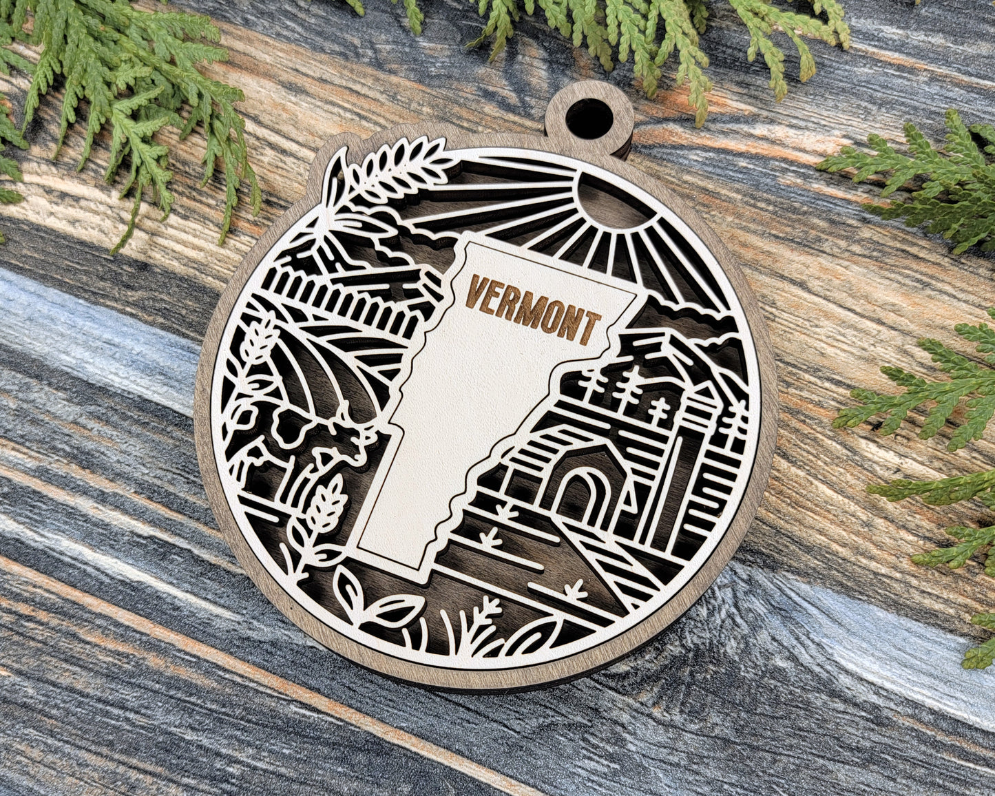 Vermont State Heritage Ornament