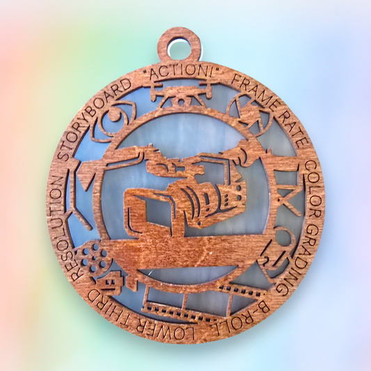 Videography Artful Ornament (Customizable)