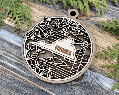 Virginia State Heritage Ornament