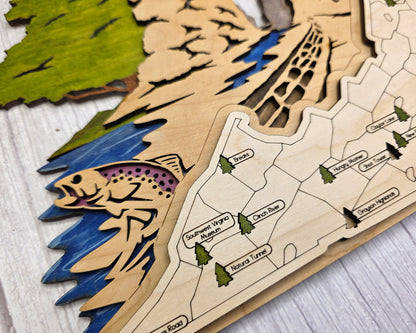 Virginia State Park Map
