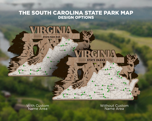 Virginia State Park Map