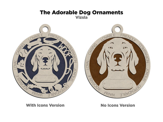 Vizsla Dog Ornament