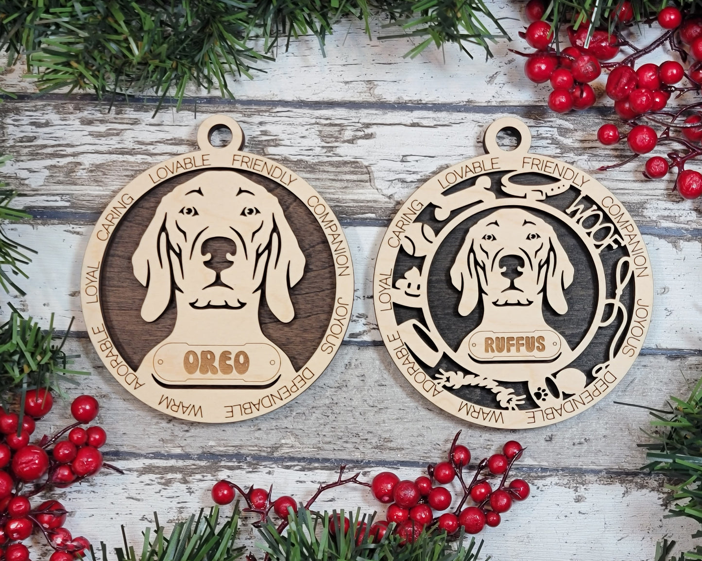 Adorable Dog Ornaments Pack 1