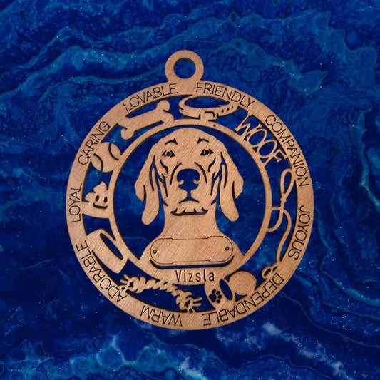 Vizsla Dog Ornament (153)