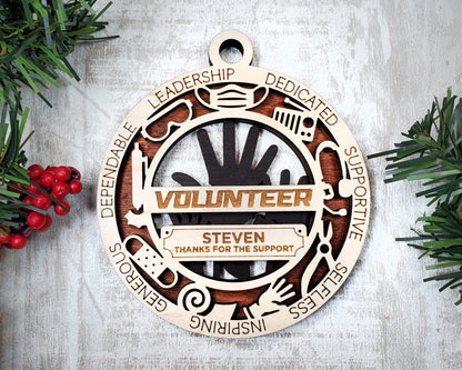 First Responder: Volunteer Ornaments