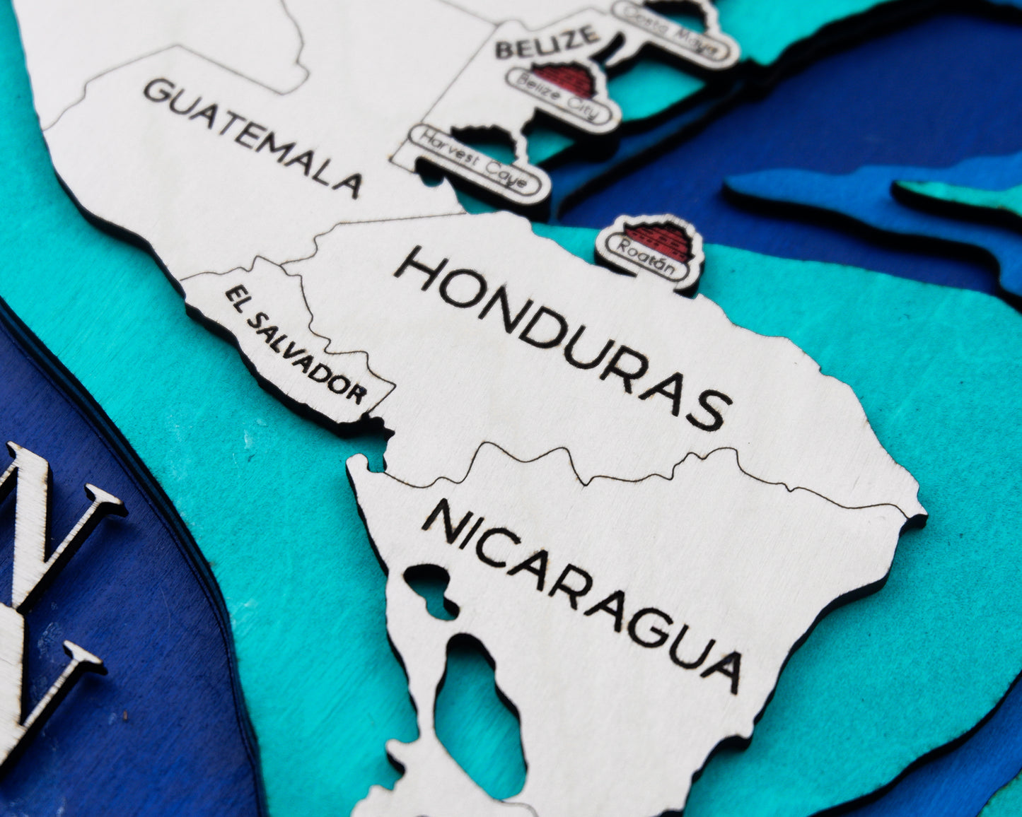 Western Caribbean Cruise Travel Map
