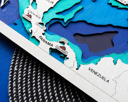 Western Caribbean Cruise Travel Map