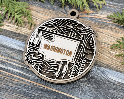 Washington State Heritage Ornament