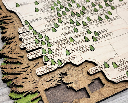Washington State Park Map