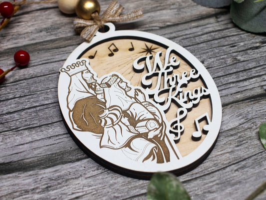 We Three Kings Christian Carol Ornament