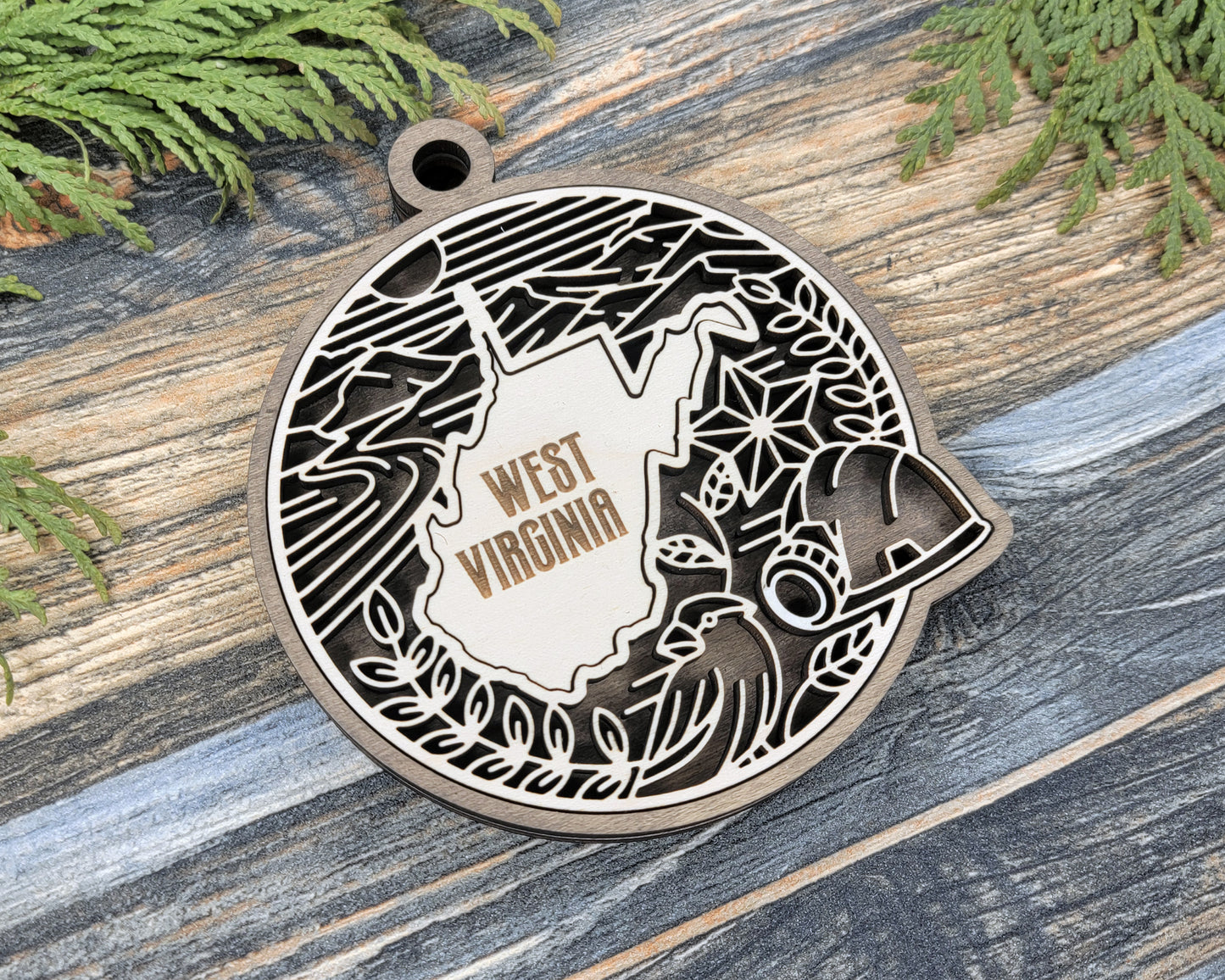 West Virginia State Heritage Ornament