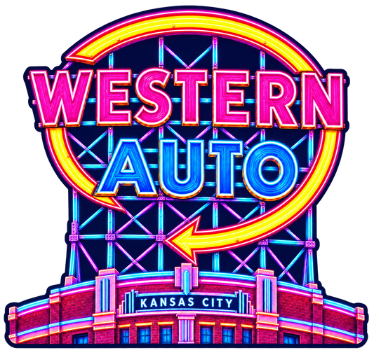 Western Auto Magnet - Theme 6