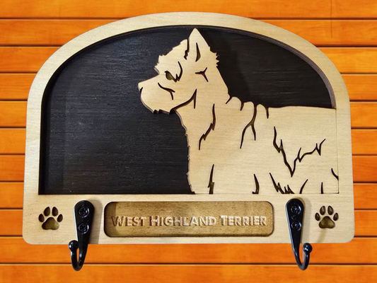 West Highland Terrier Leash Holder