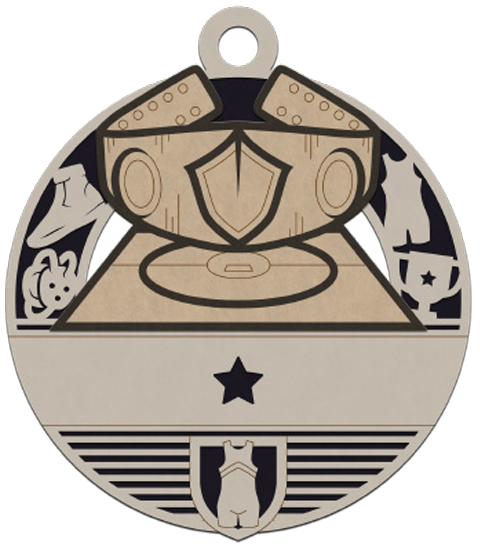 Wrestling Iconic Sports Ornament