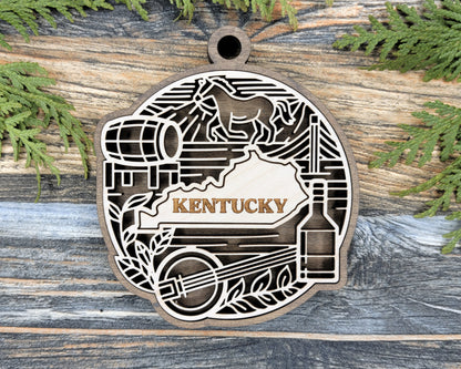 Kentucky State Heritage Ornament