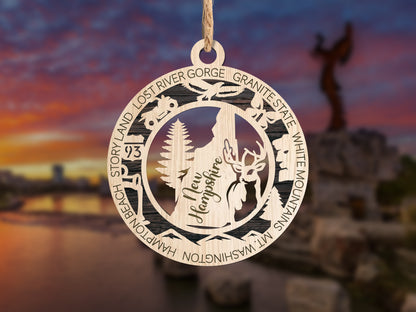 New Hampshire State Ornament (30)