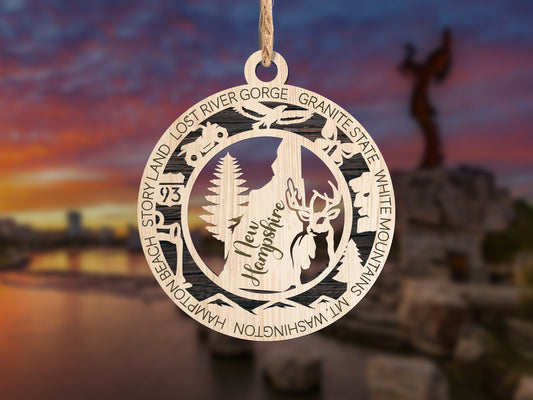 New Hampshire State Ornament (30)