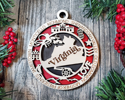 Virginia State Ornament (47)